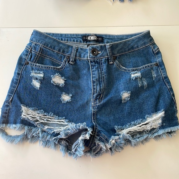 Rewash Pants - Rewash Denim Shorts
